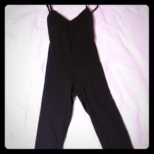 Beyond Yoga Levels Black Jumpsuit XS